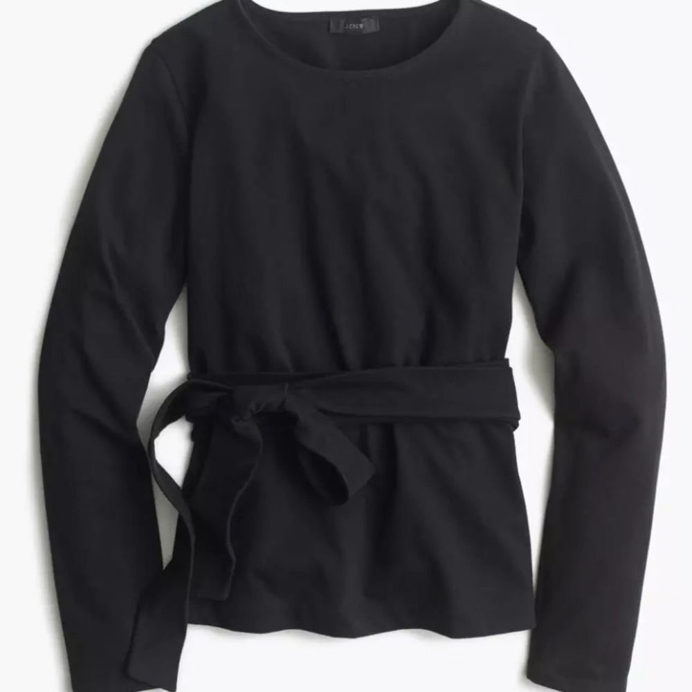 J crew belted cross back top. NWT